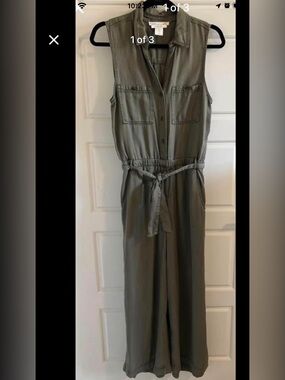 C&C California Olive Jumpsuit (S)
